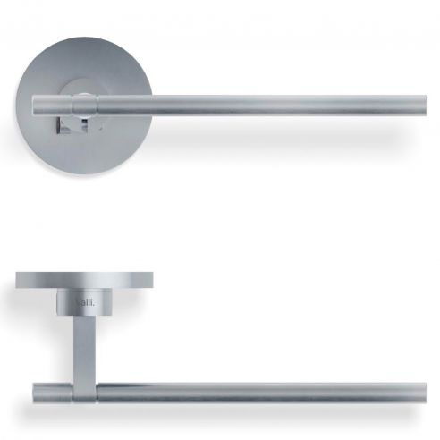 Maniglia per porta H 1064 Valli collezione Lab con rosetta fine