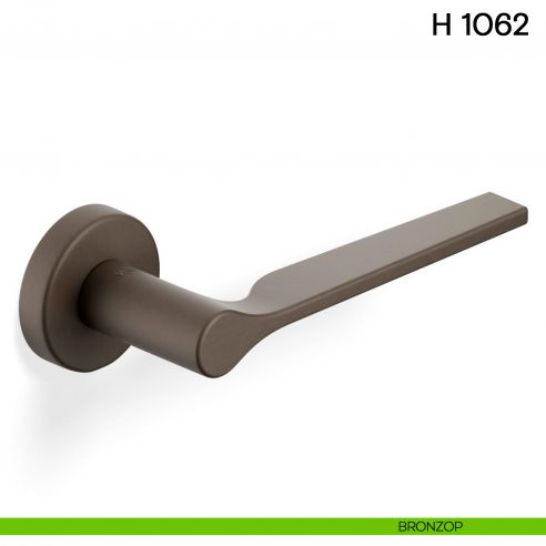 Maniglia per porta H 1062 Valli collezione Lab bronzop