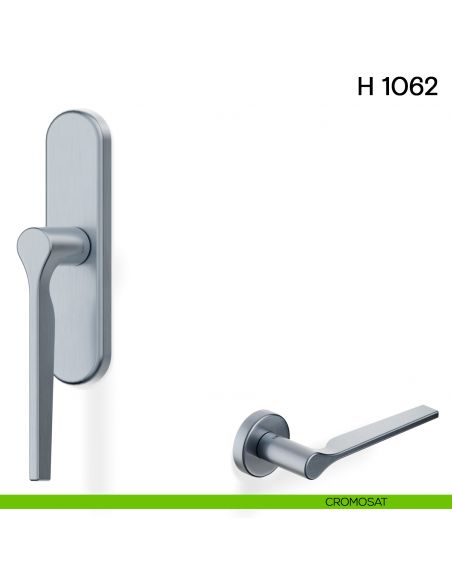 Maniglia per finestra cremonese H 1062 Valli collezione Lab cromosat