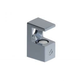 Reggimensola per vetro Ferramenta Livenza Grace spessore 5-6 mm con foro vite