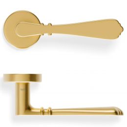 Maniglia per porta H 1061 Valli collezione Fusital 2