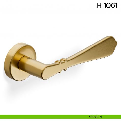 Maniglia per porta H 1061 Valli collezione Fusital orsatin