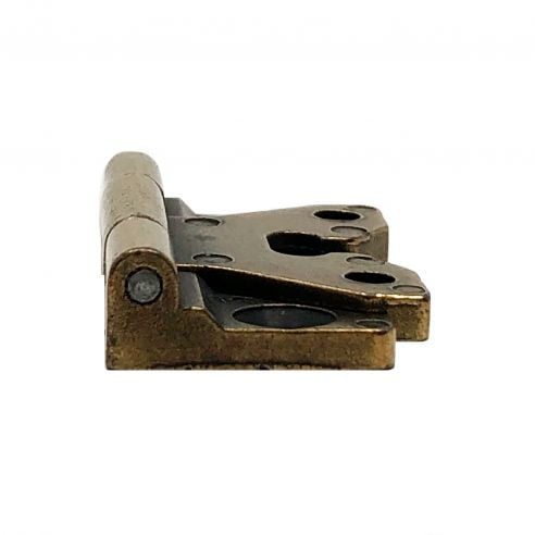 Cerniera LF per mobile collo basso bronzata 40x38 mm