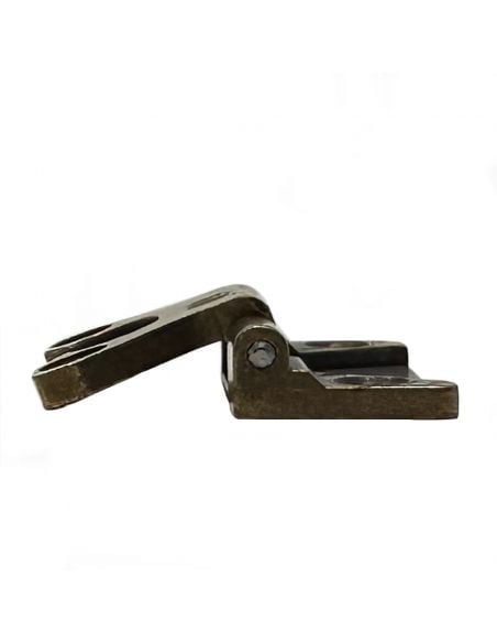 Cerniera LF per mobile collo basso bronzata 40x38 mm