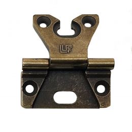 Cerniera LF per mobile collo alto bronzata 40x42 mm