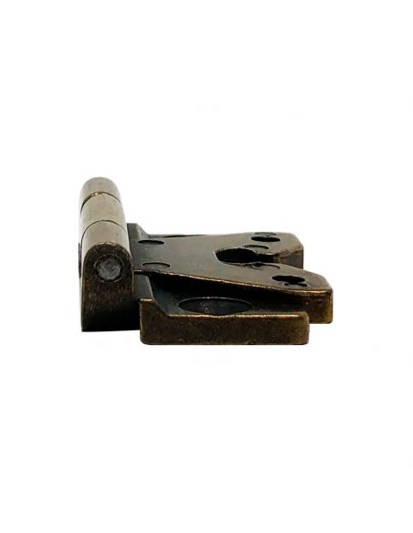 Cerniera LF per mobile collo alto bronzata 40x42 mm