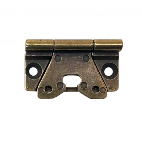 Cerniera LF per mobile collo alto bronzata 40x42 mm