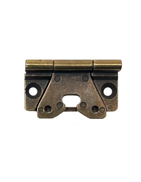 Cerniera LF per mobile collo alto bronzata 40x42 mm