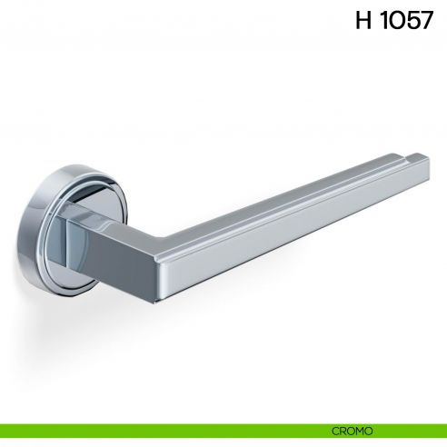 Maniglia per porta H 1057 Valli collezione Lab cromo