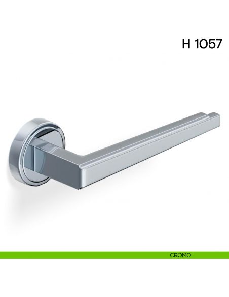 Maniglia per porta H 1057 Valli collezione Lab cromo