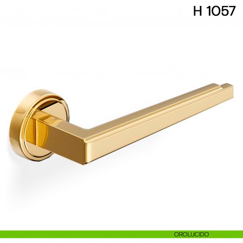 Maniglia per porta H 1057 Valli collezione Lab orolucido