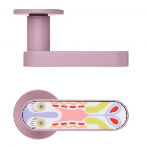 Maniglia per porta Crisalide Mini dnd handles con porcellana