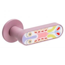 Maniglia per porta Crisalide Mini dnd handles con porcellana 2