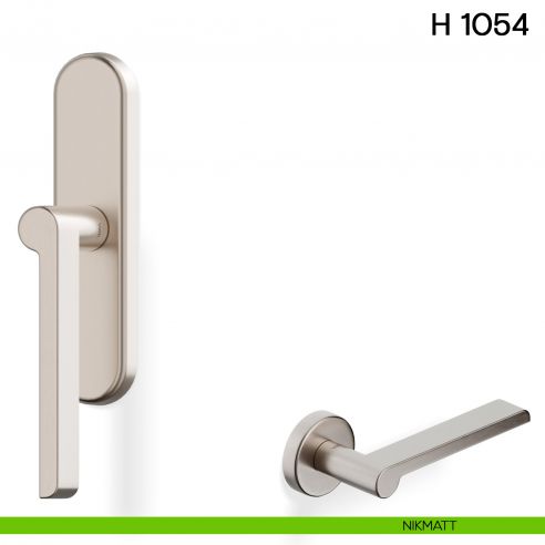 Maniglia per finestra cremonese H 1054 Valli collezione Lab nikmatt