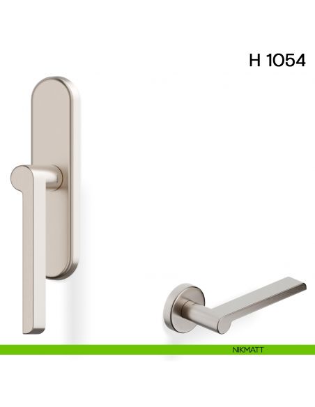 Maniglia per finestra cremonese H 1054 Valli collezione Lab nikmatt