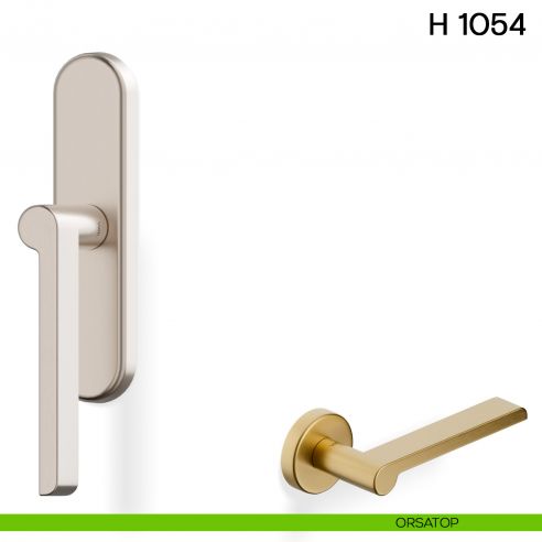 Maniglia per finestra cremonese H 1054 Valli collezione Lab orsatop