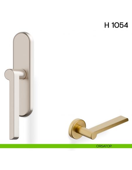 Maniglia per finestra cremonese H 1054 Valli collezione Lab orsatop