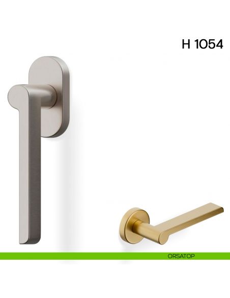 Maniglia per finestra martellina DK H 1054 Valli collezione Lab orsatop