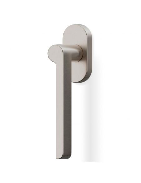Maniglia per finestra martellina DK H 1054 Valli collezione Lab con rosetta fine