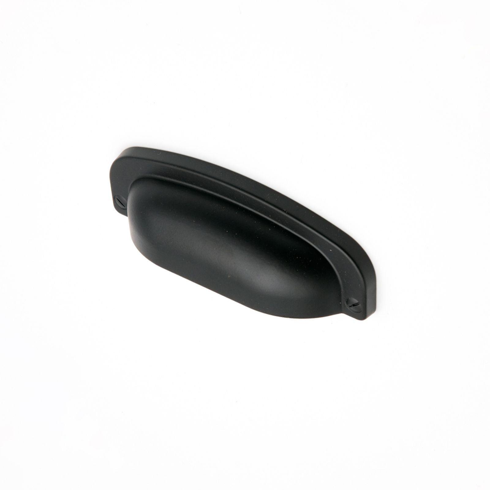 Maniglia A Pomello Per Porta - Bagno, Camper, Barca - Marrone Lucido, Quadrato 7x7 Mm - 4