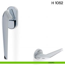 Maniglia per finestra martellina DK H 1052 Valli collezione Fusital 2
