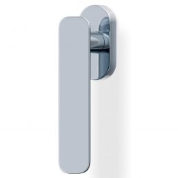 Maniglia per finestra martellina DK H 1050 Valli collezione Lab con rosetta fine