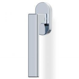 Maniglia per finestra martellina DK H 1049 T Valli collezione Lab con rosetta fine