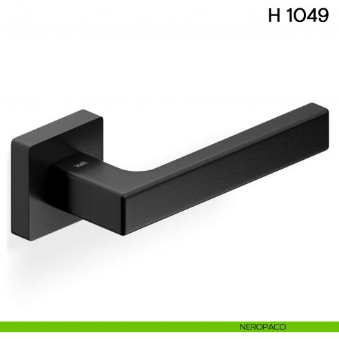 Maniglia per porta H 1049 Valli collezione Lab neropaco