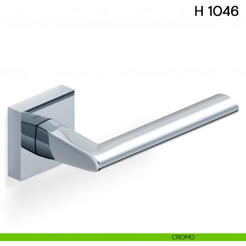 Maniglia per porta H 1046 Valli collezione Lab cromo
