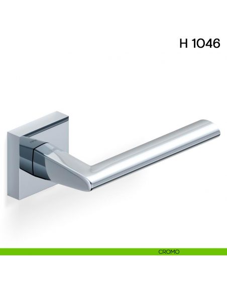 Maniglia per porta H 1046 Valli collezione Lab cromo