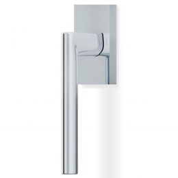 Maniglia per finestra martellina DK H 1046 Valli collezione Lab con rosetta fine