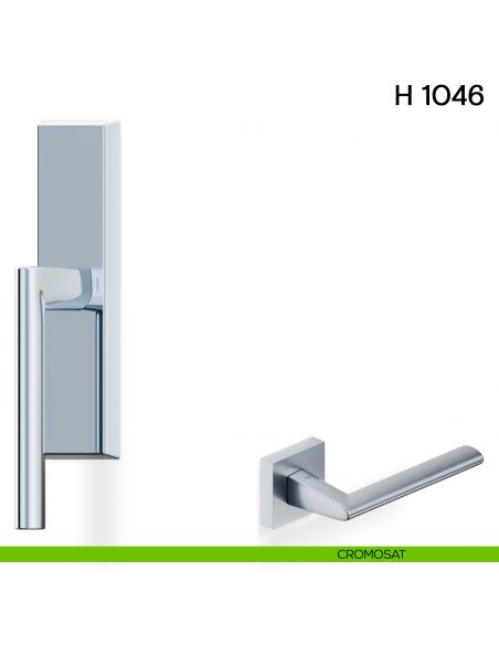 Maniglia per finestra cremonese H 1046 Valli collezione Lab cromosat