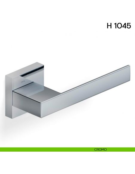 Maniglia per porta H 1045 Valli collezione Fusital cromo