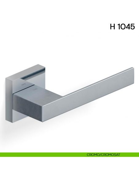 Maniglia per porta H 1045 Valli collezione Fusital cromo - cromosat