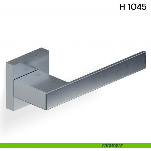 Maniglia per porta H 1045 Valli collezione Fusital cromosat