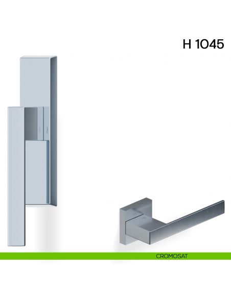 Maniglia per finestra cremonese H 1045 F Valli collezione Fusital cromosat