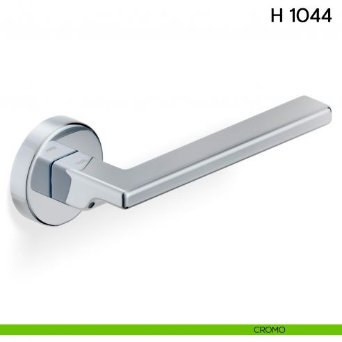 Maniglia per porta H 1044 Valli collezione Fusital cromo