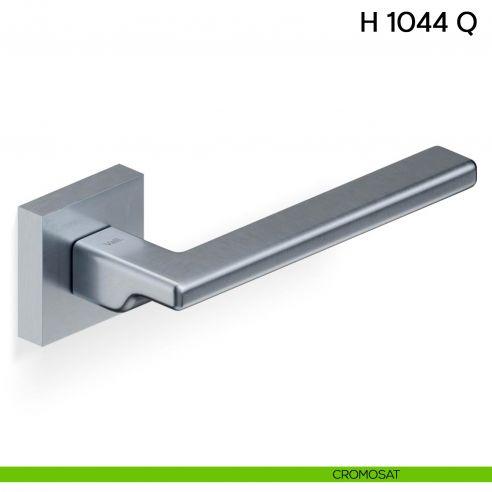 Maniglia per porta H 1044 Q Valli collezione Fusital cromosat