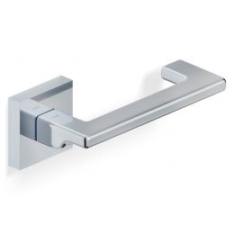 Maniglia per porta H 1044 Q U Valli collezione Fusital con rosetta quadra