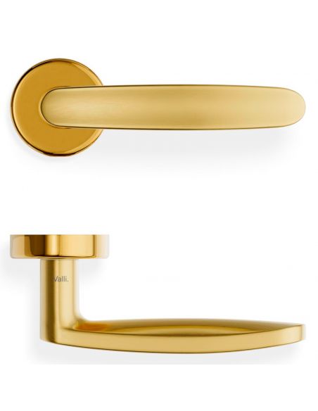 Maniglia per porta H 1043 Valli collezione Fusital