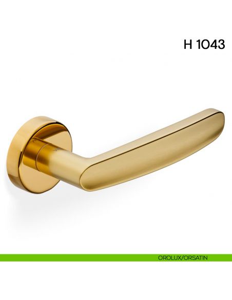 Maniglia per porta H 1043 Valli collezione Fusital orolux - orsatin