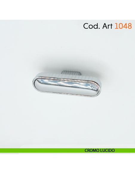 Maniglia di design per mobile moderno Cosmov articolo 1048 cromo lucido