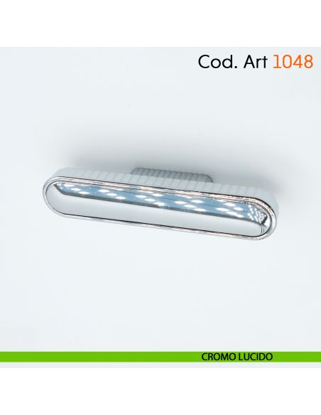 Maniglia di design per mobile moderno Cosmov articolo 1048 cromo lucido