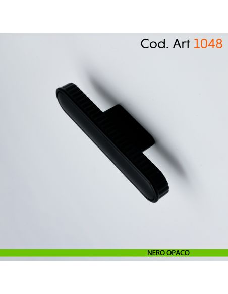 Maniglia di design per mobile moderno Cosmov articolo 1048 nero opaco