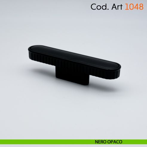 Maniglia di design per mobile moderno Cosmov articolo 1048 nero opaco