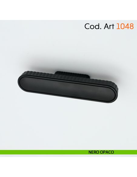 Maniglia di design per mobile moderno Cosmov articolo 1048 nero opaco