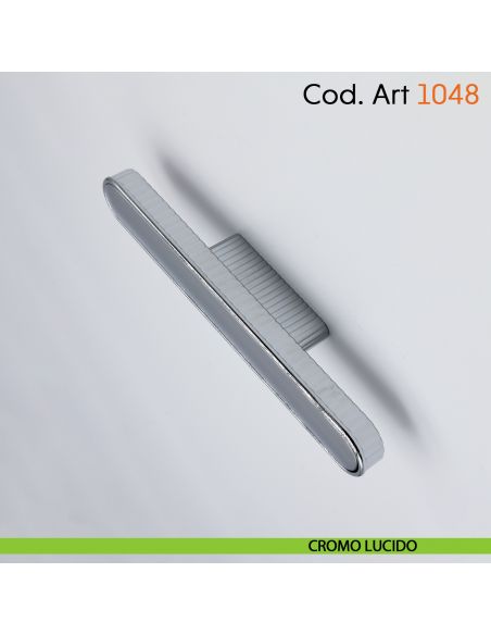 Maniglia di design per mobile moderno Cosmov articolo 1048 cromo lucido