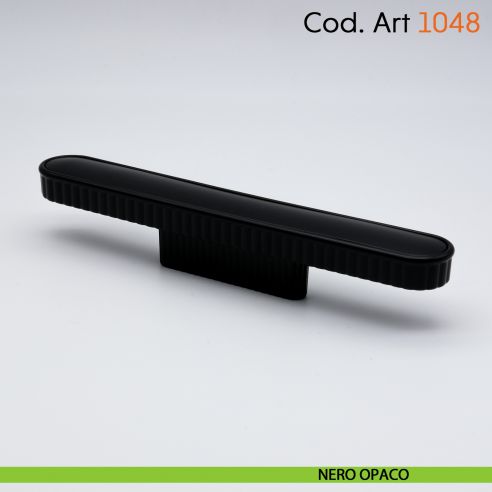 Maniglia di design per mobile moderno Cosmov articolo 1048 nero opaco