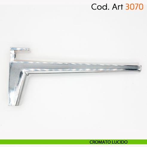 Reggimensola per vetro e legno Cosmov 3070 cromo lucido