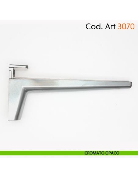 Reggimensola per vetro e legno Cosmov 3070 cromo opaco